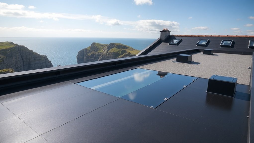 Flat roof installation in Budleigh Salterton