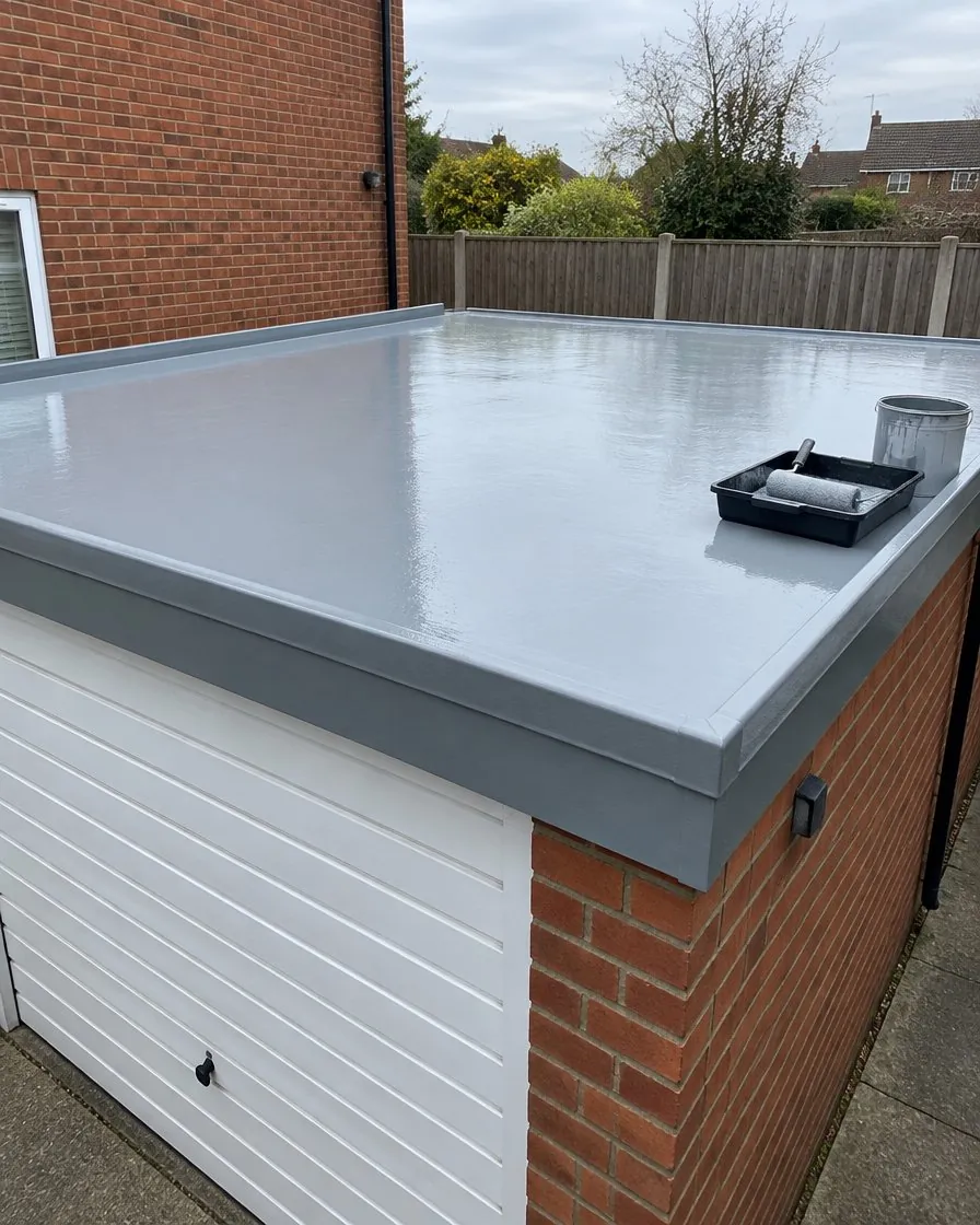 Garage roof replacement in Budleigh Salterton